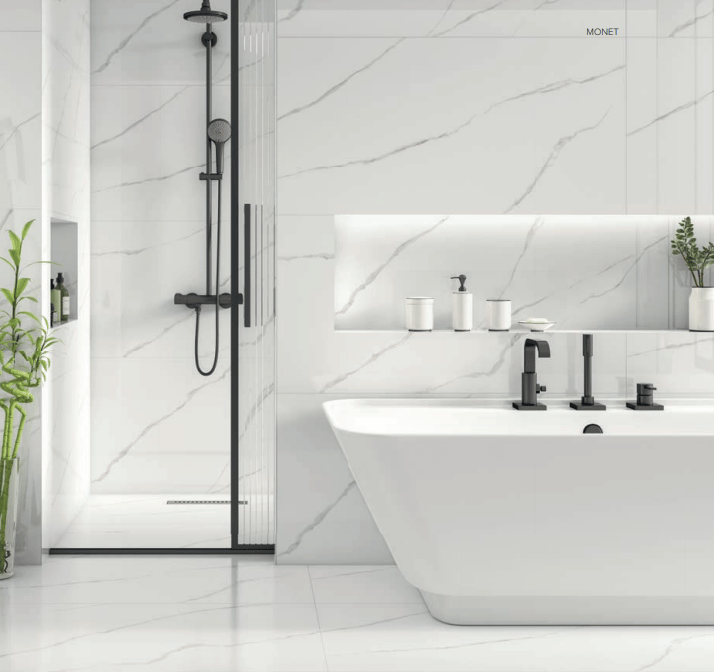 Porcelanato Monet Acetinado 83x83 Ref830052: a peça
