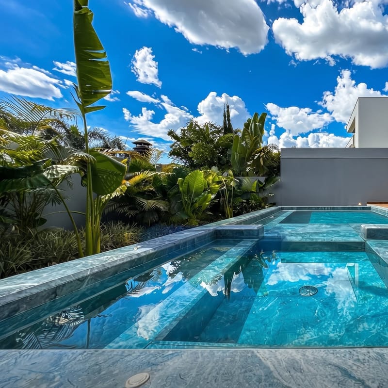 Piscina revestida