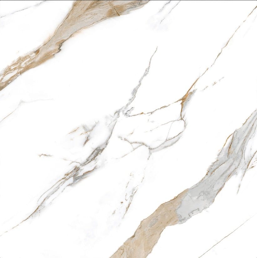 Biancogrês Calacata oro lux 90x90: a peça
